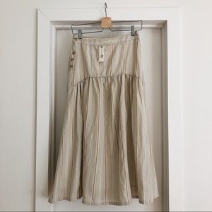 Anthroplogie midi skirt